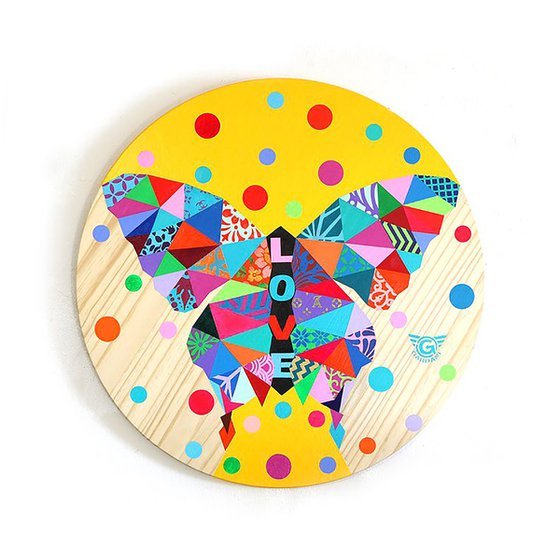 Yolia – Original Painting on wood panel