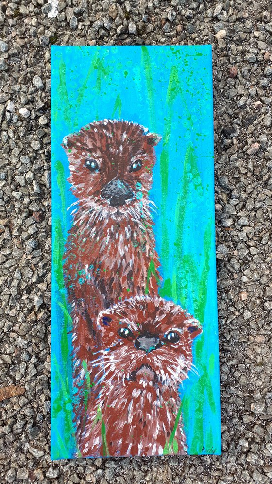 "Otter couple"