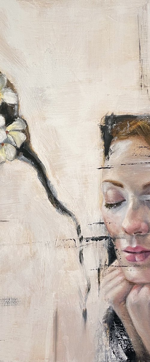 Title:  Beyond The crack by Maria Romano