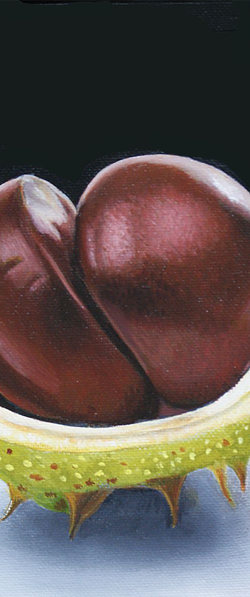 Chestnut Cradle by Dietrich Moravec