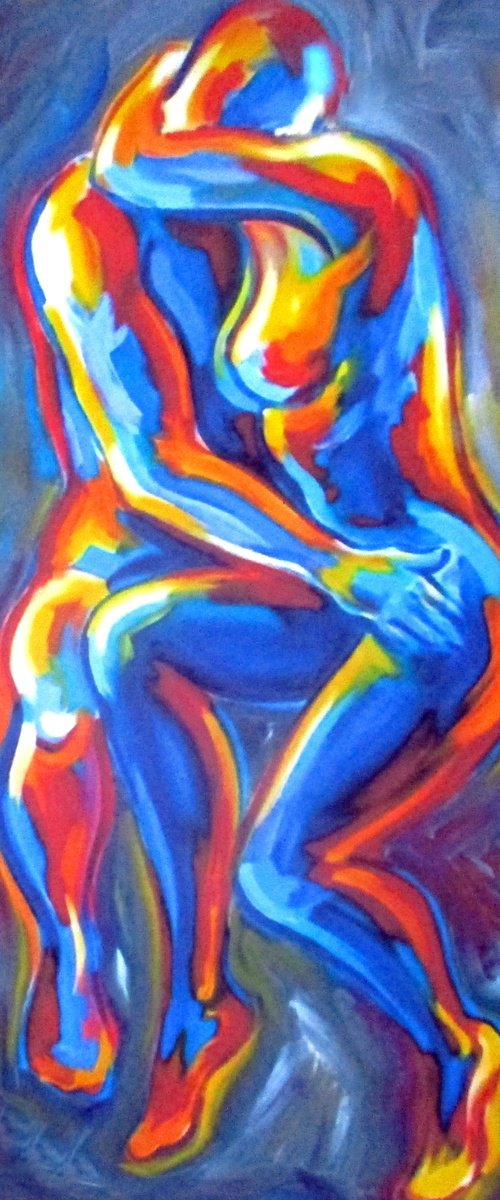 "Enfolded" - Abstract Figures by Helena Wierzbicki