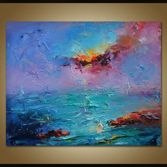 Seascape,  Oil Painting