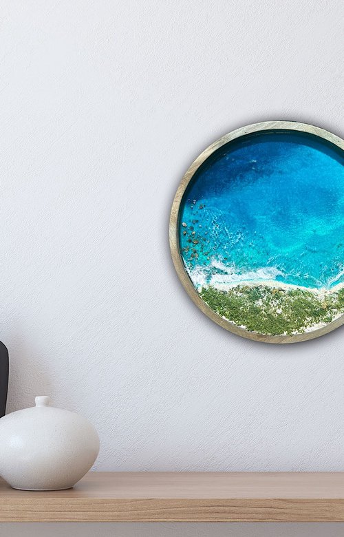 Ocean porthole #16 by Ana Hefco