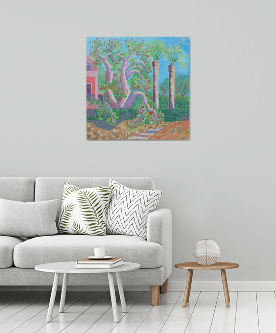 Coral tree in bloom SOLD