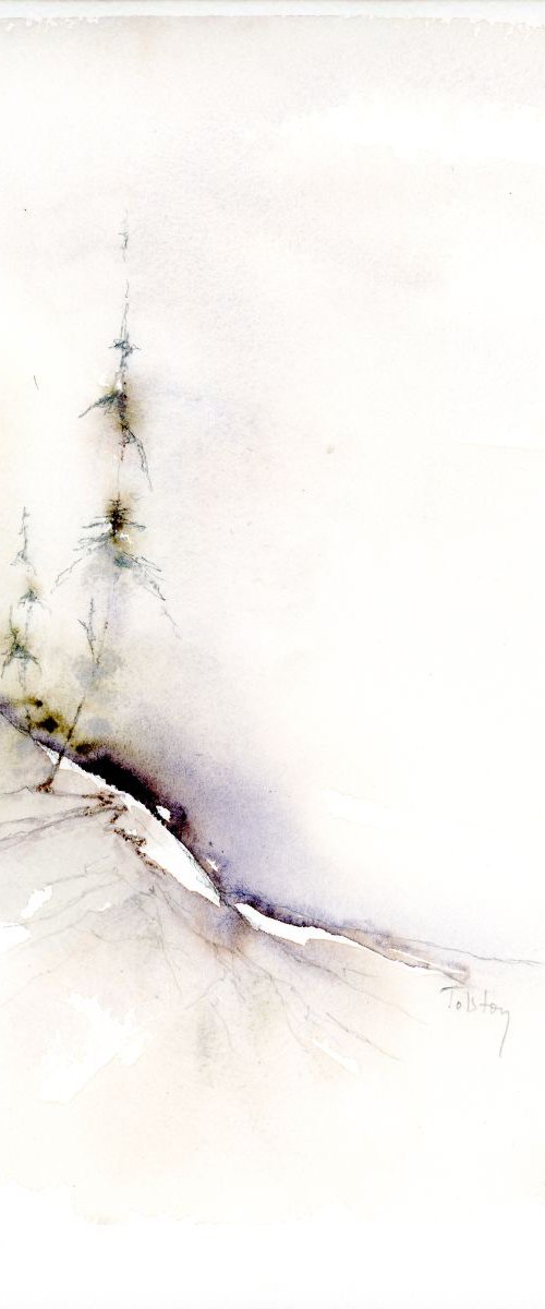 Pine Trees on the Ridge by Alex Tolstoy