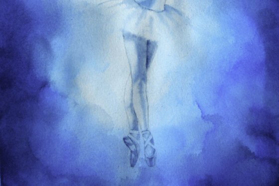 Blue color mood