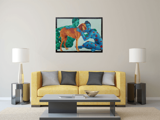 Couple and Dog 2