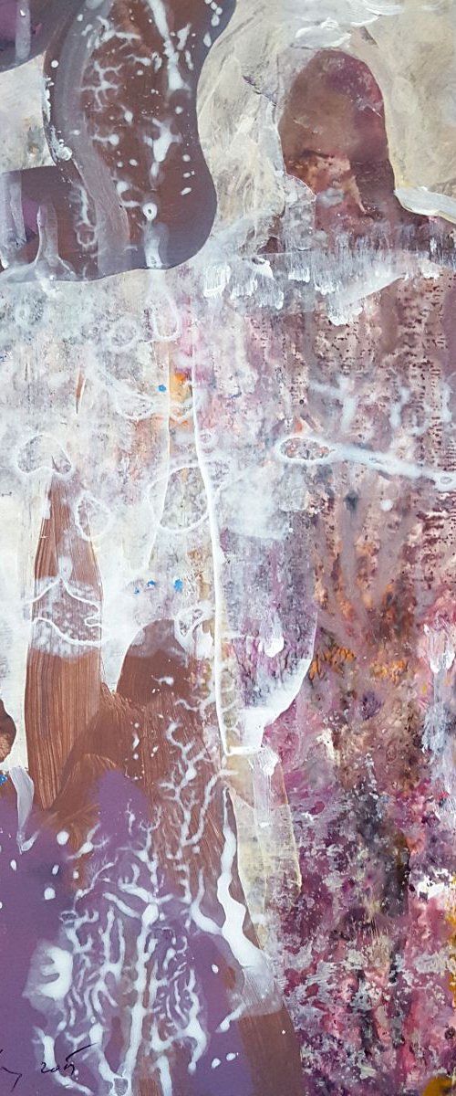 ANGEL COMPOSITION ABOUT HUMANITY METART METAPHYSIC SPIRITUAL ONEIRIC ART KLOSKA by Kloska Ovidiu