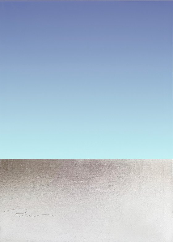 Minimalist Turquoise Seascape