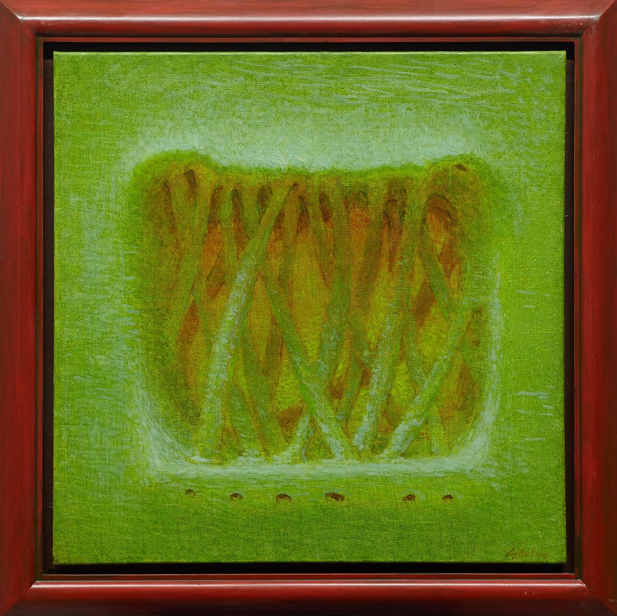 Expressive Oil Painting , Where The Wild Things Are - Ii By Alexander Levich, 34 X 34, Artwork For Sale On Artfinder