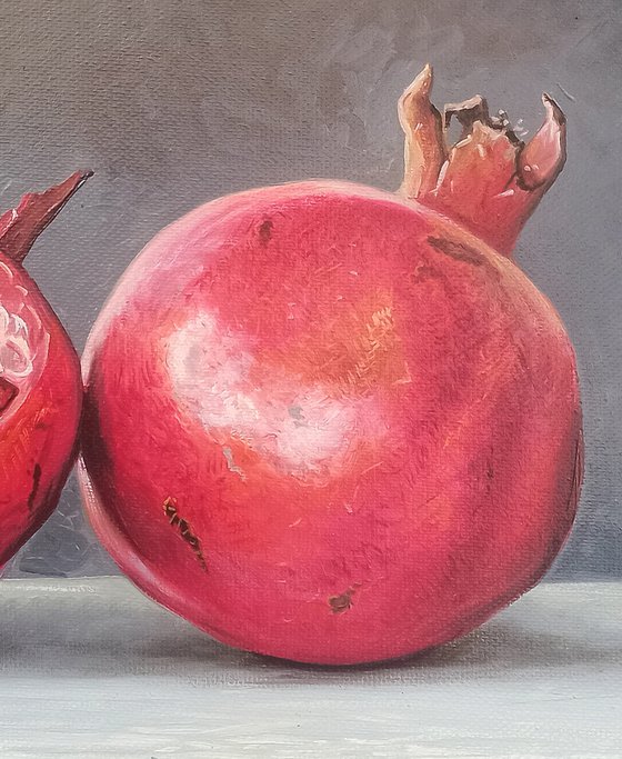 Still life - pomegranates