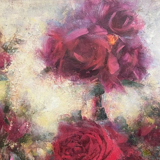 Red Roses Moody Atmosphere