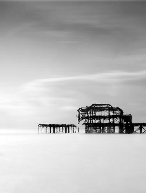 Brighton West Pier by DAVID SLADE