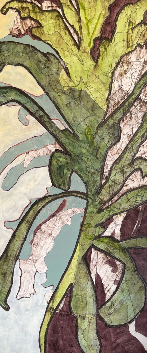 Kale in Winter II by Linda Jones