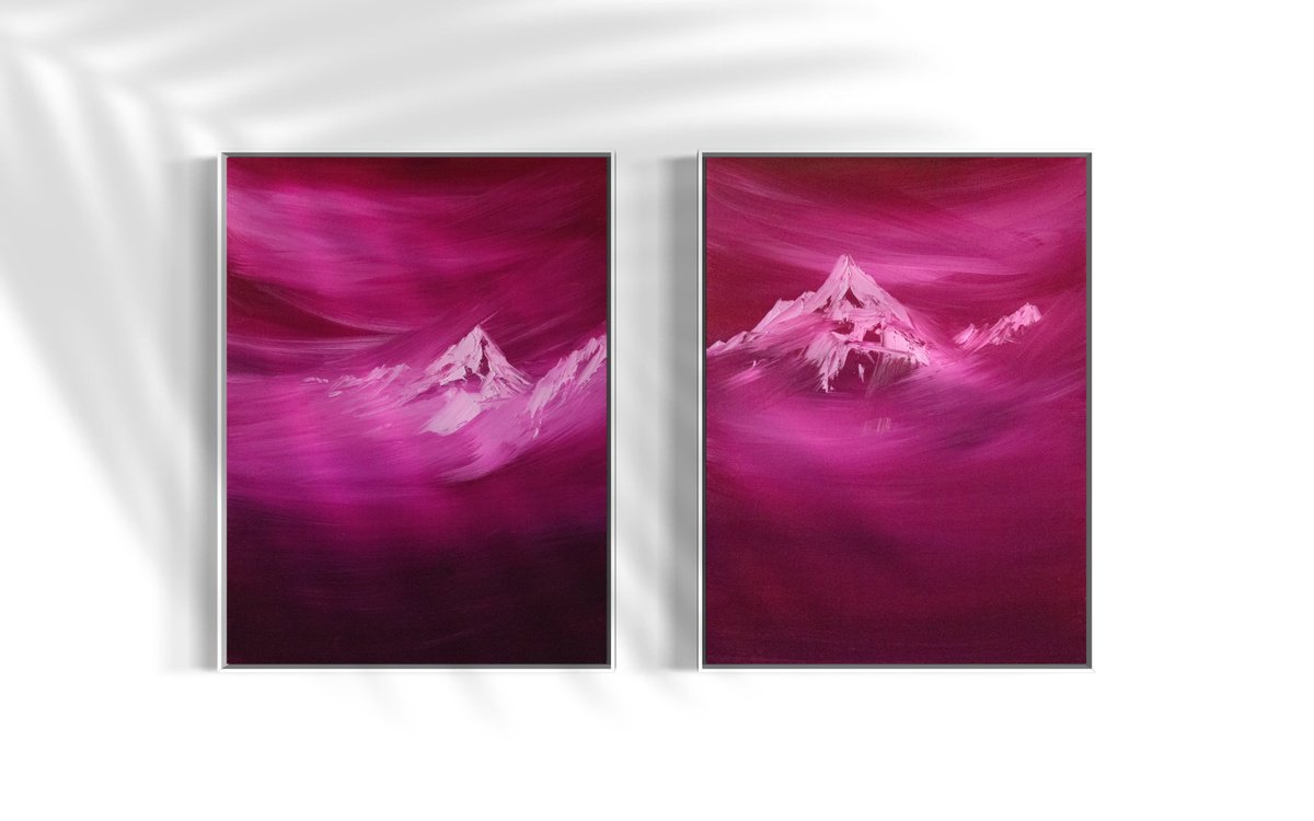 Velvet Storm By Cat Goward, 18 X 24, Artwork For Sale On Artfinder