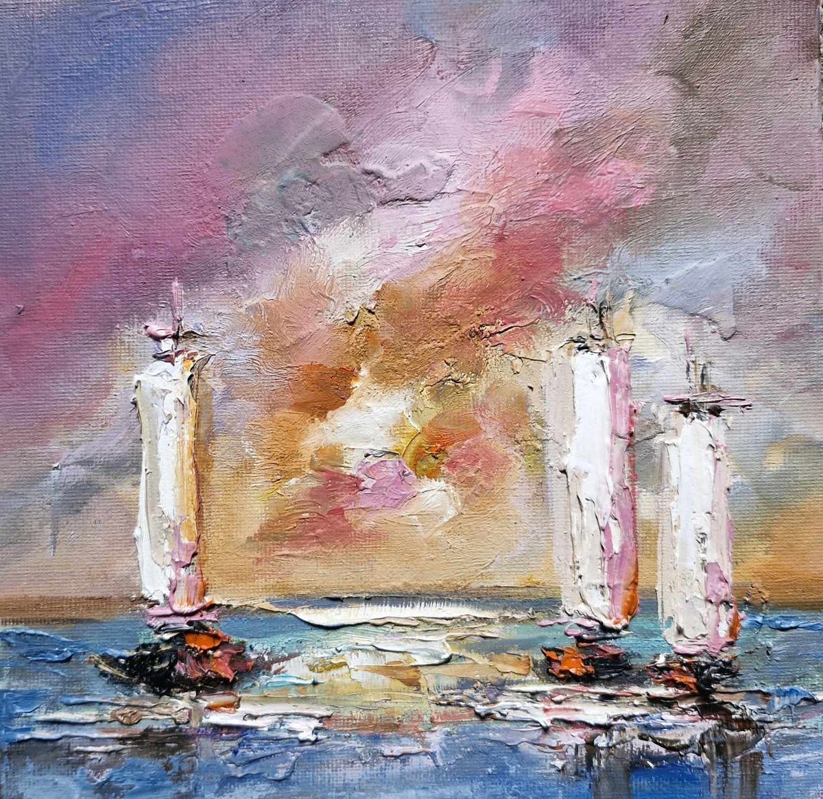 Sailing Away II by Anna Schofield