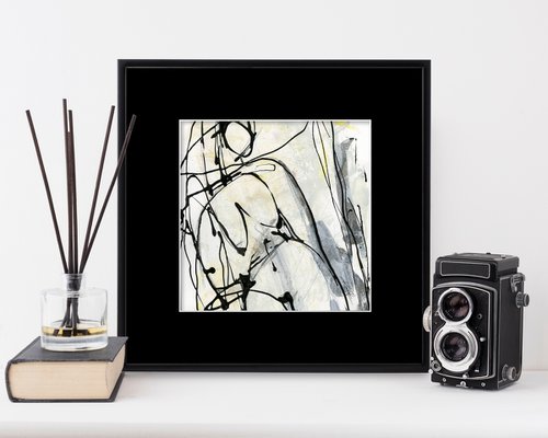 Doodle Nude 12 - Minimalistic Abstract Nude Art by Kathy Morton Stanion by Kathy Morton Stanion
