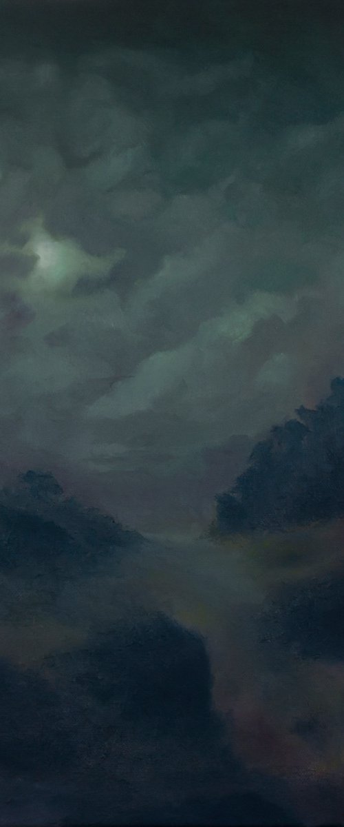 Moonlit Pass by Przemek Kręt