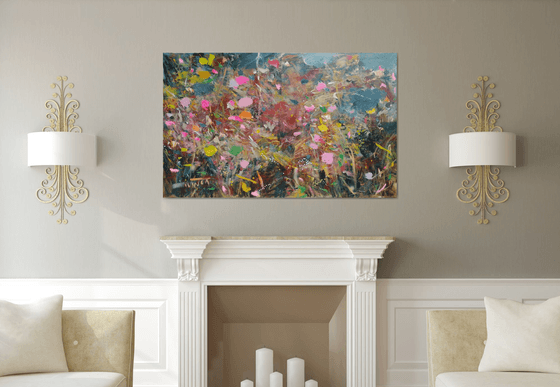 Magic garden (VIII) -  59  x 36.6 in.