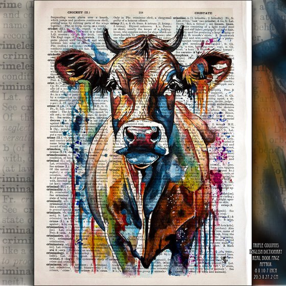 Abstract Cow