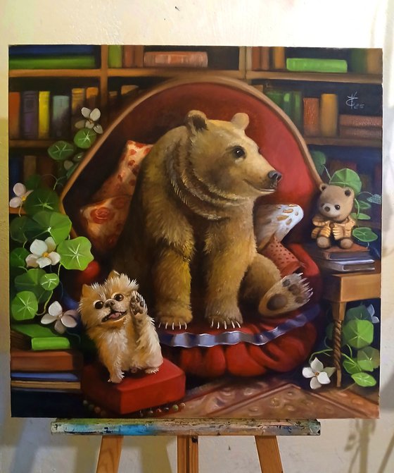 An intellectual bear