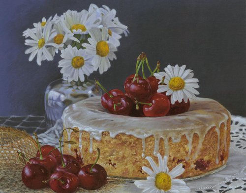 Cherry Cake by Glen Solosky