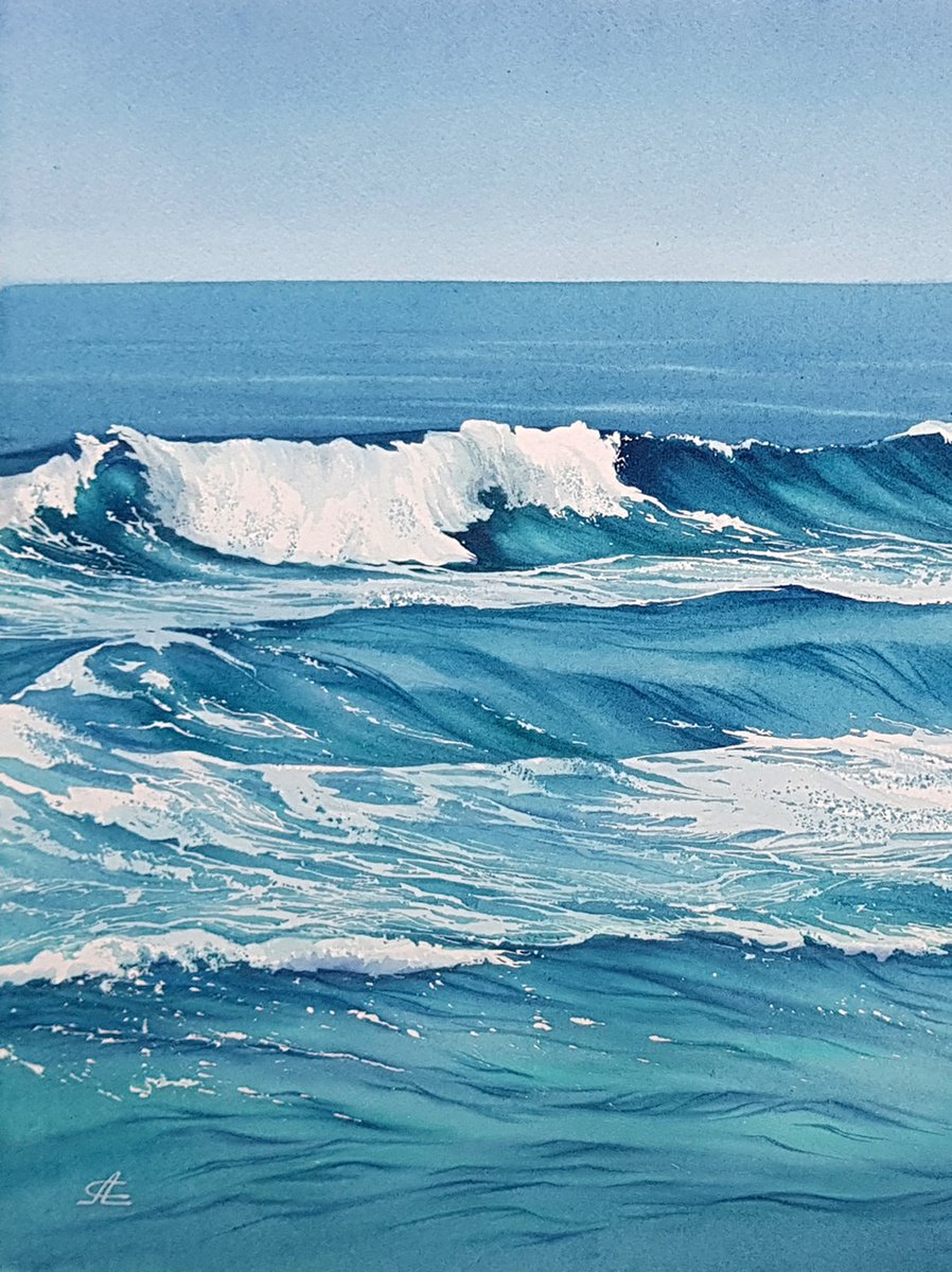 Ocean and waves #31_1 by Svetlana Lileeva