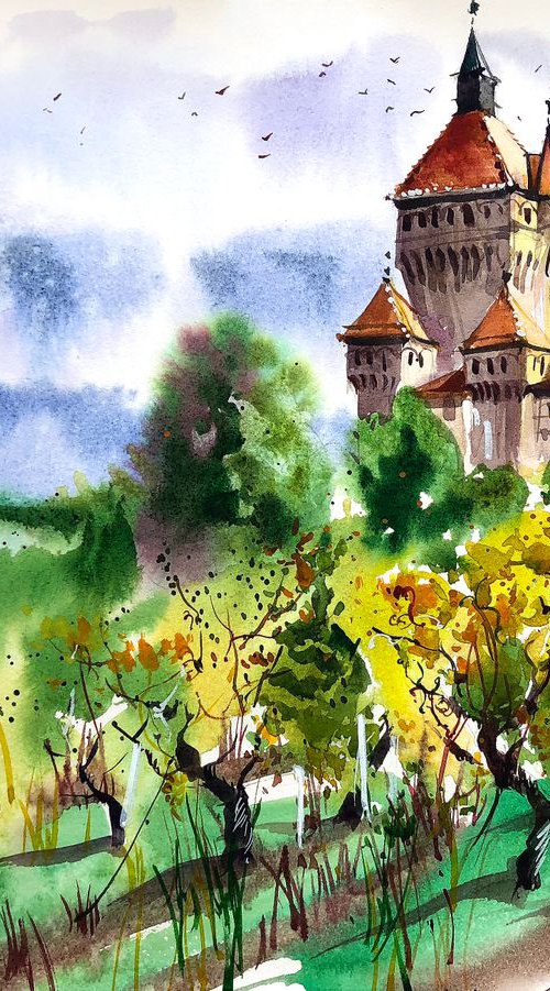 Vufflens-le-Château by Ksenia Astakhova