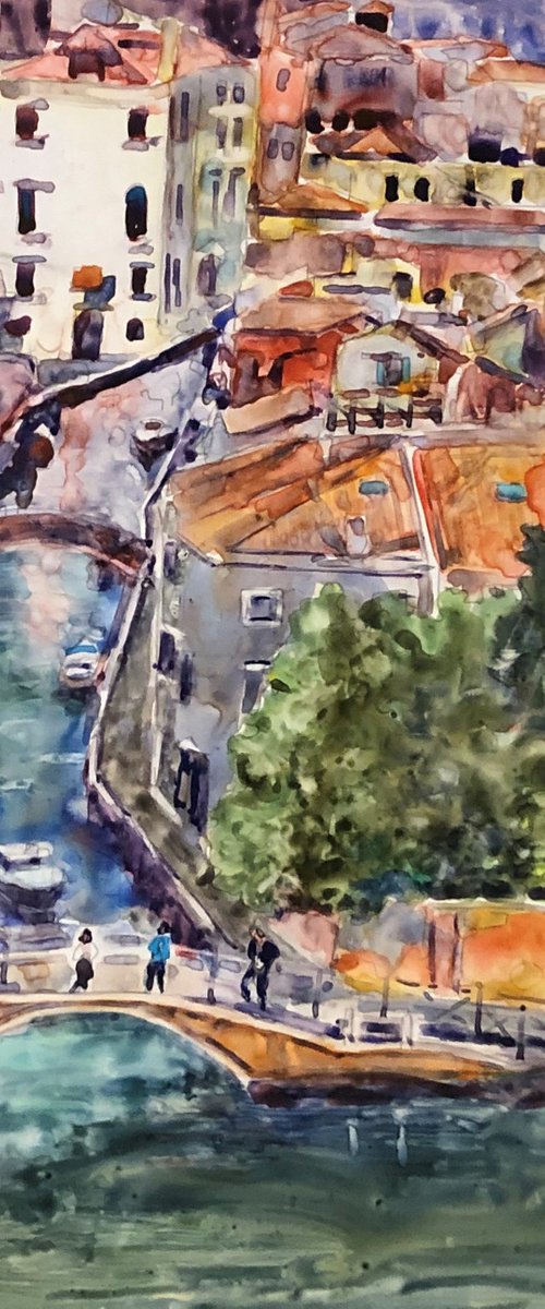 Venetian Canals by Bronwen Jones
