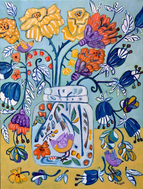 Jar of Grateful by Holly Wojahn