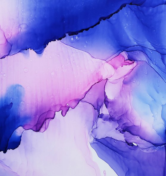 Alcohol ink Abstract painting