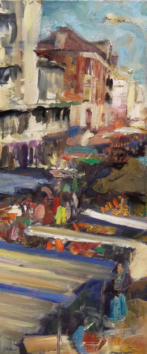 Le marché , Alfortville by Manuel Leonardi