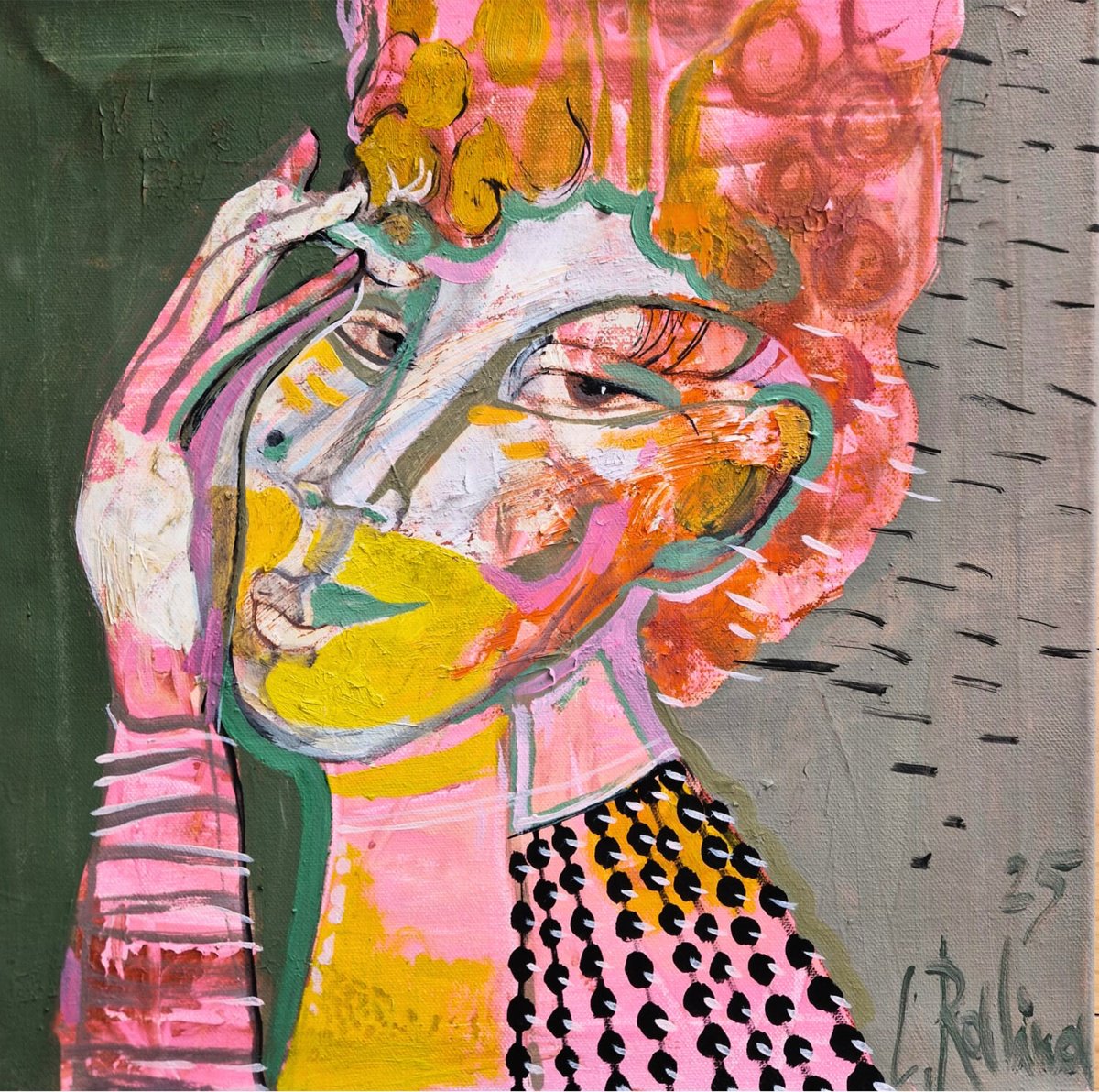 Life On Borrowed Time By Yelena Ralina, 16 X 16, Artwork For Sale On Artfinder