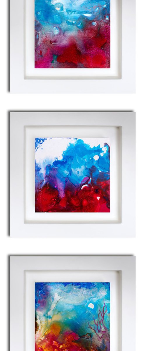 Trittico: "Luogo quadro" by Milena Nicosia