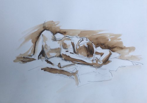 Nude 7 by Louise Gillard
