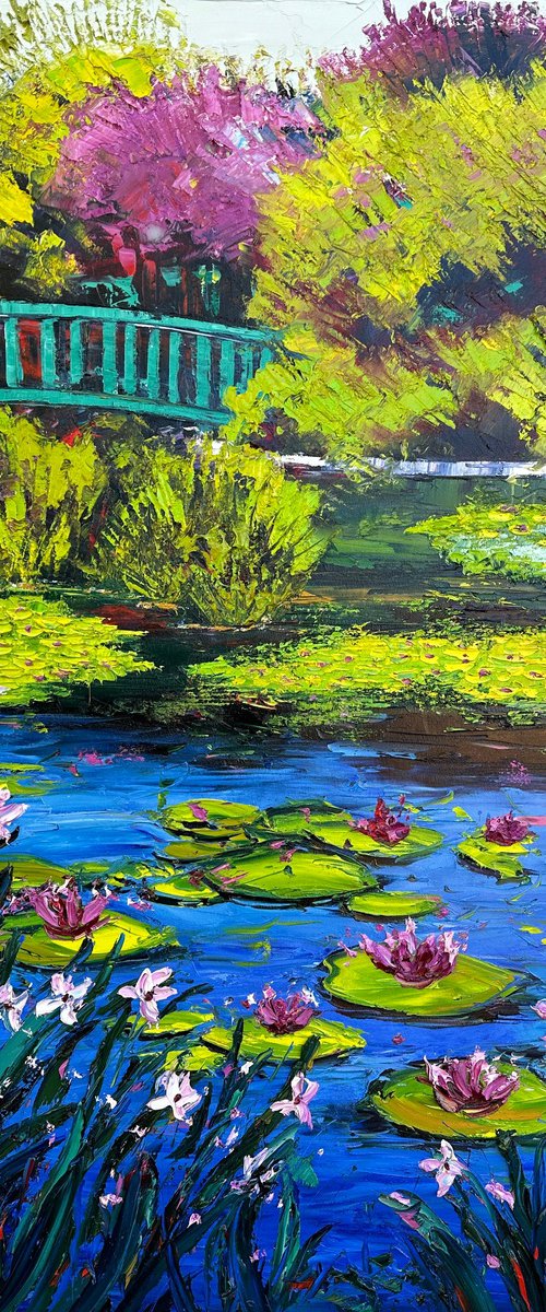 Waterlily Garden by Lisa Elley