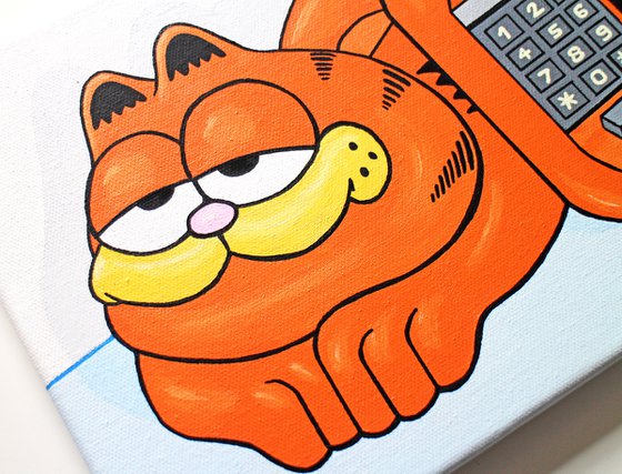 Garfield Phone Pop Art