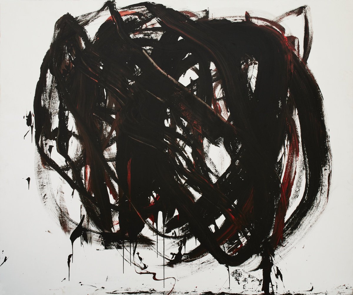 Doing Vertical Strokes / Night 2 By Simon Findlay, 94 X 79, Artwork For Sale On Artfinder