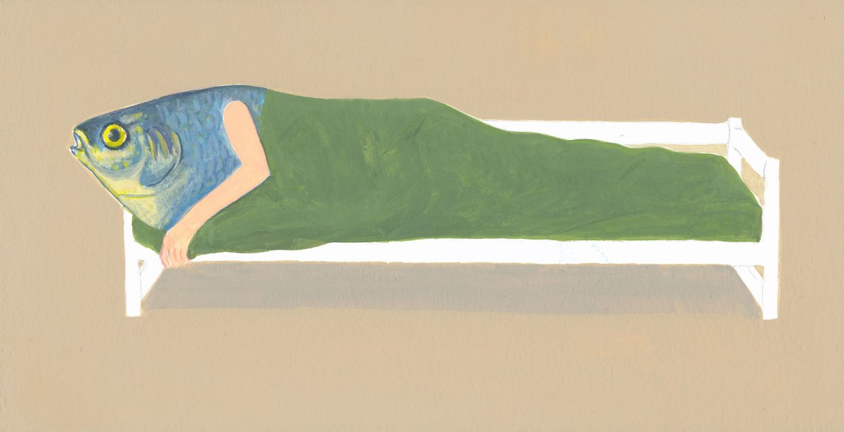 Do not disturb - Let sleeping fish lie by Gina Ulgen