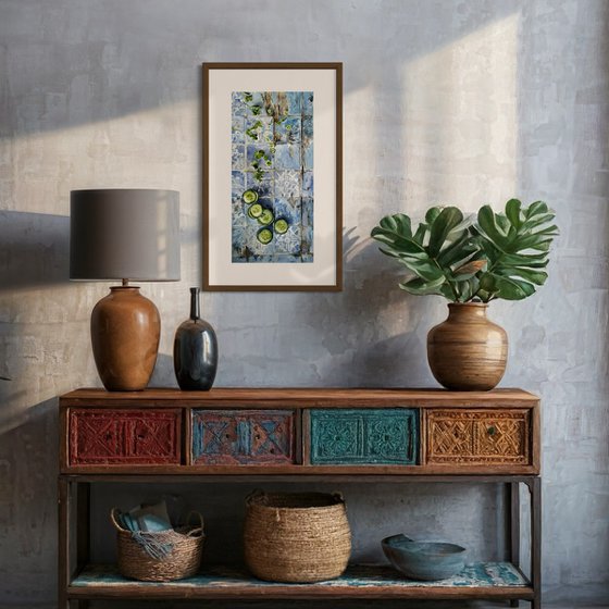 Portuguese Harvest – Cucumbers and Chili