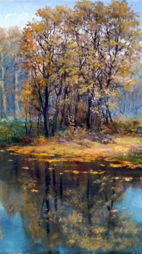 Morning in the forest by Oleg Riabchuk