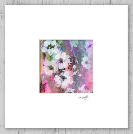 Floral Delight 38 - Floral Abstract Painting by Kathy Morton Stanion