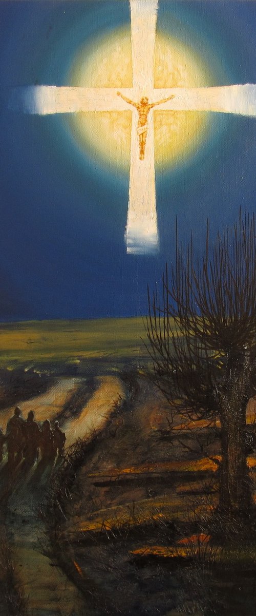 Omen during the golden mist. by Serhiy Roy