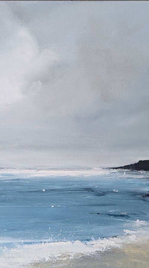 Lulworth Cove Seascape by Jo Earl