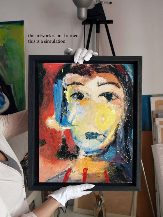 Tete de femme (inspired by Picasso)