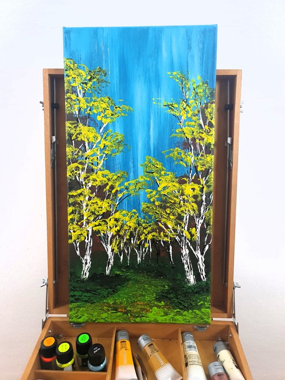 Heavenly Birches 4