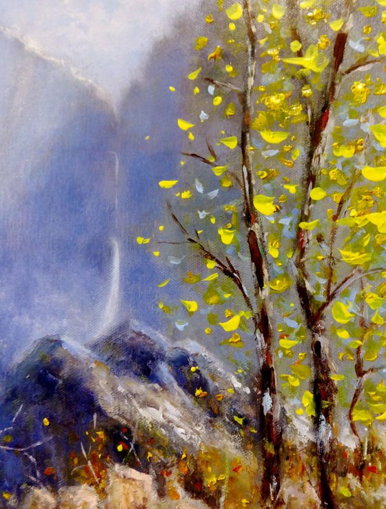 Autumn breeze...