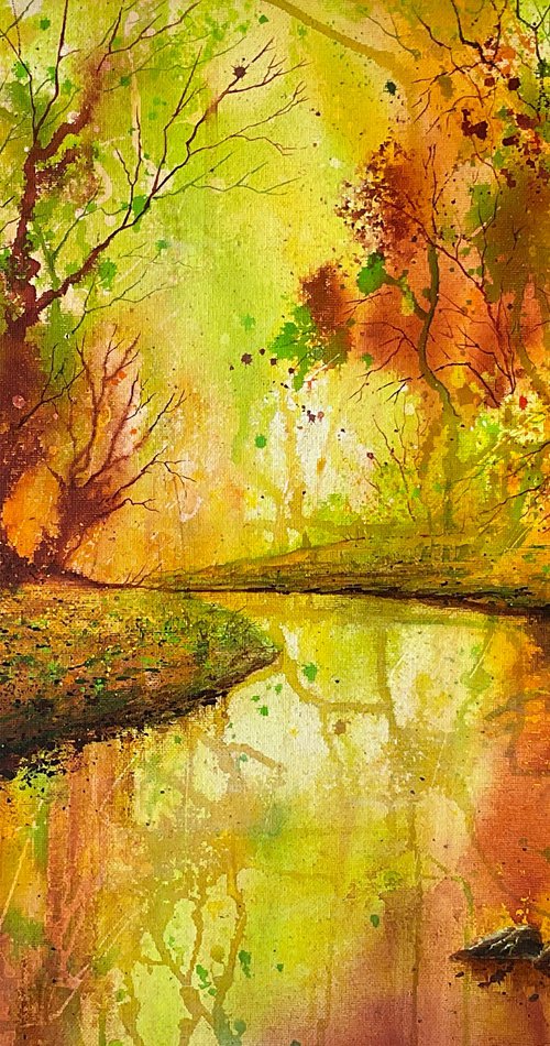 Autumn Tranquility by Beverley Perry