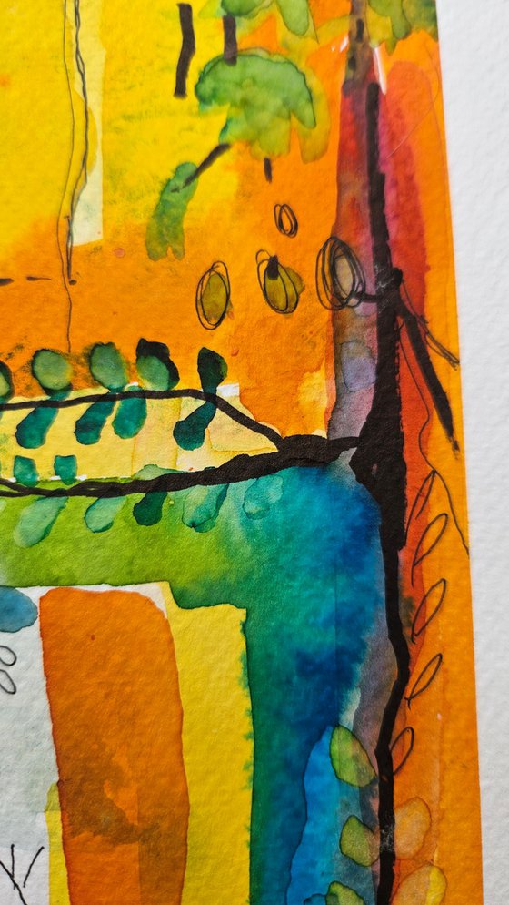 The world in the window