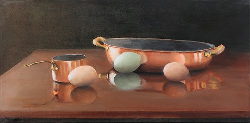 Copper & Eggs No.3 by Marny Lawton